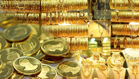 قیمت طلا و سکه در معاملات بازار کاهش یافت