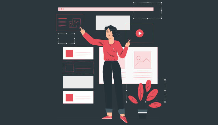 طراحی بصری محتوا