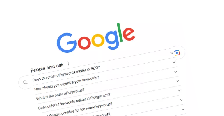 ترتیب اولویت کلمات کلیدی