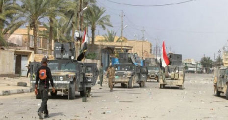 پیشروی ارتش عراق در فلوجه
