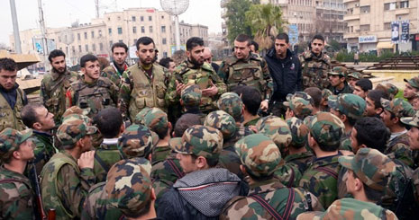 ارتش سوریه وارد استان رقه شد