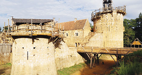 پروژه ای برای ساخت یک قلعه مربوط به قرن سیزدهم