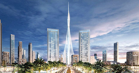 ساخت بلندترین برج دنیا با ارتفاع 1000 متر در دوبی
