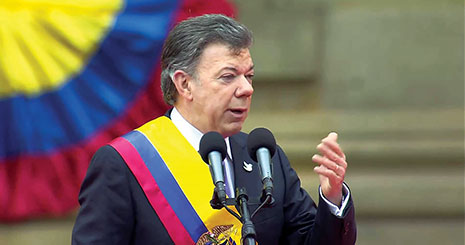 رئیس جمهوری کلمبیا برنده جایزه صلح نوبل