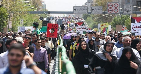 گزارش «فرصت امروز» از چهلمین راهپیمایی روز جهانی قدس / «عزم ملت فلسطین برای بازگشت»