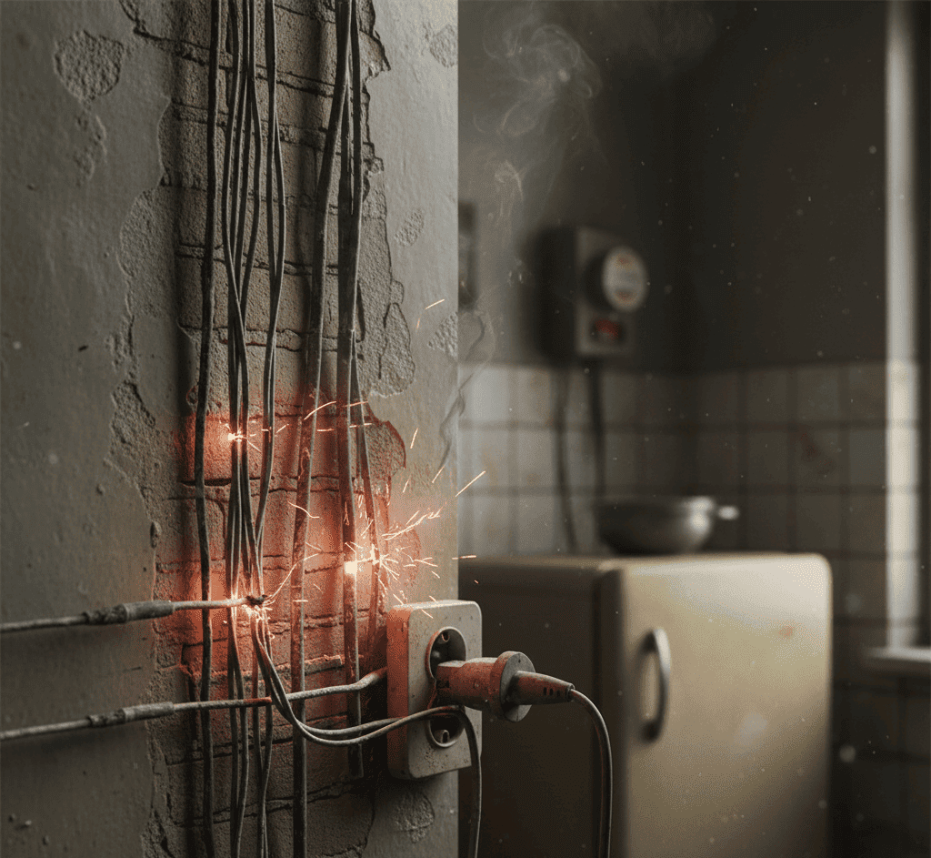 فرسودگی سیستم برق منازل