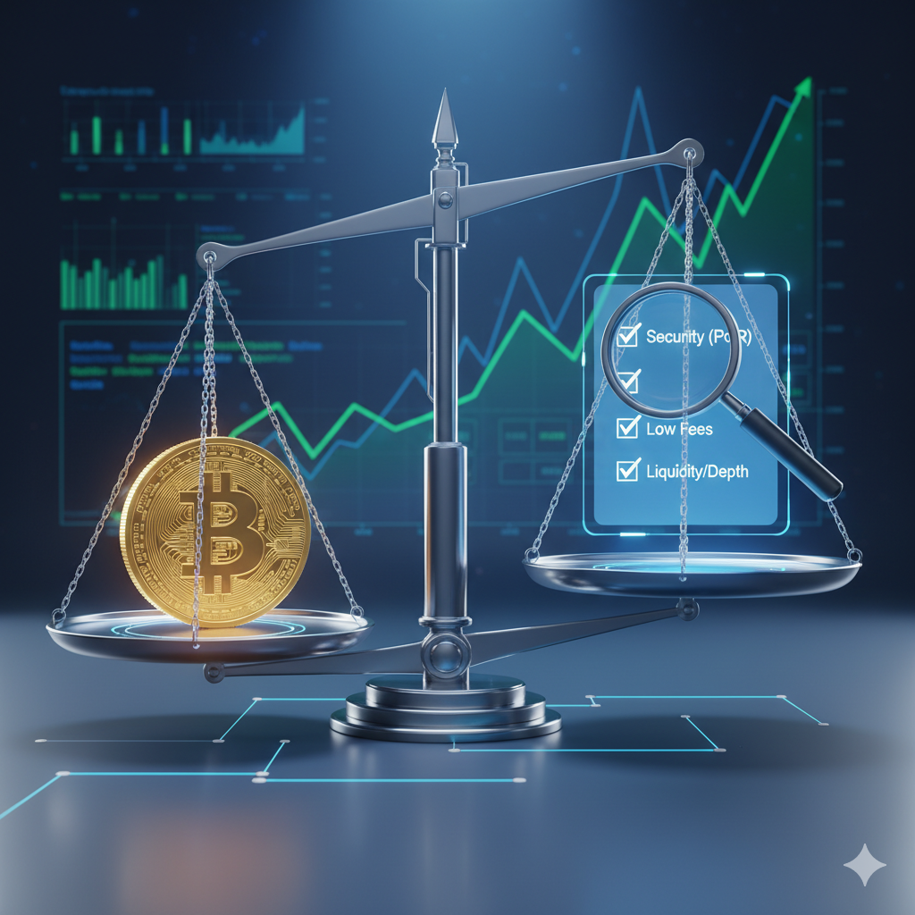 انتخاب بهترین صرافی ارز دیجیتال در سال ۲۰۲۵
