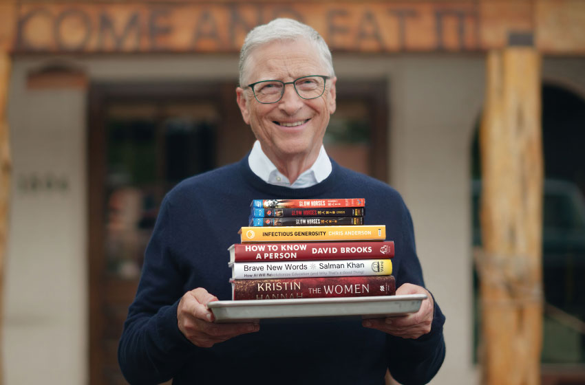 علاقه واقعی به یادگیری و رشد فردی بیل گیتس