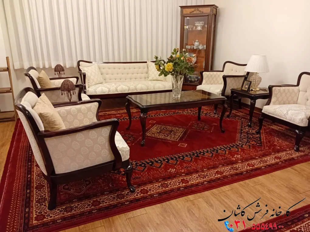 جدیدترین مدل فرش پذیرایی قرمز