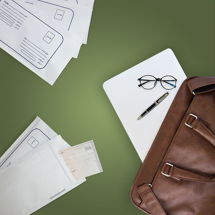 پاکت پستی و پاکت پستی با چاپ اختصاصی