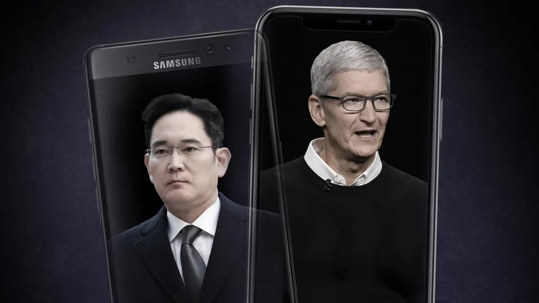 رابطه میان اپل و سامسونگ