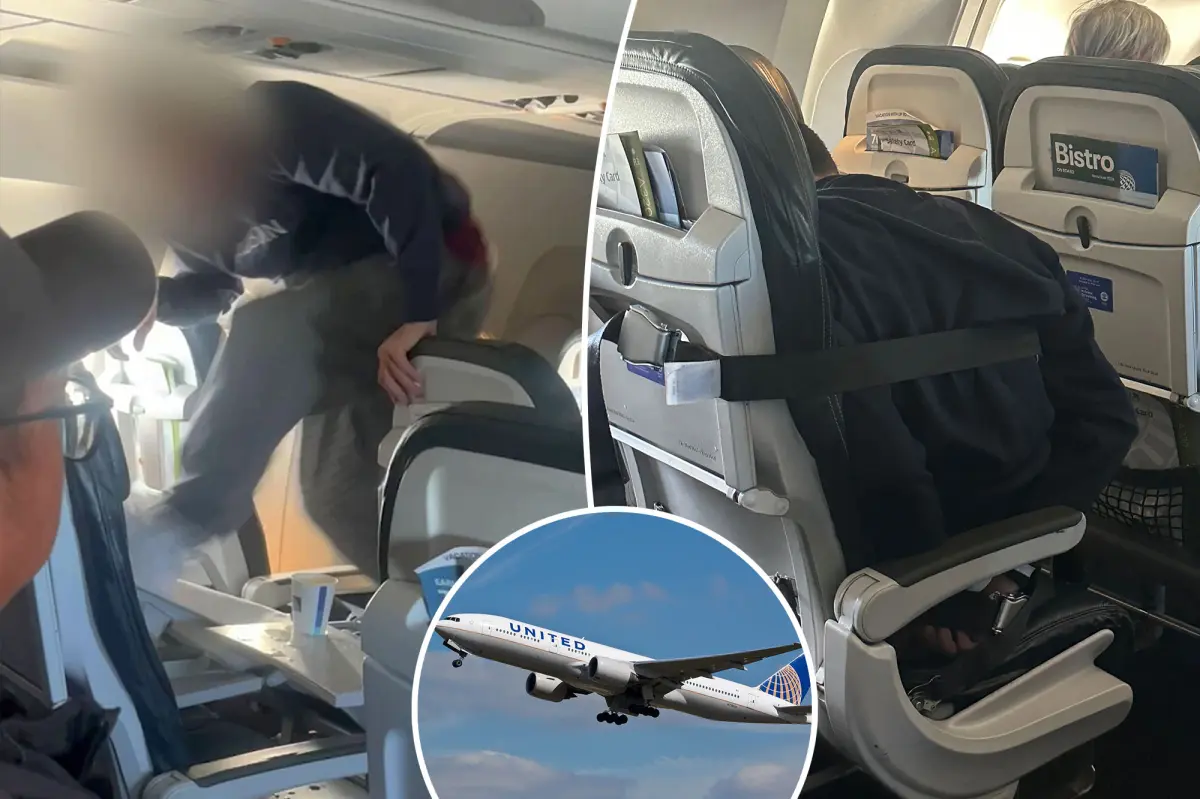 ویدئوی بیرون کشیدن خشونت آمیز یک مسافر از یکی از پروازهای شرکت یونایتد ایرلاینز