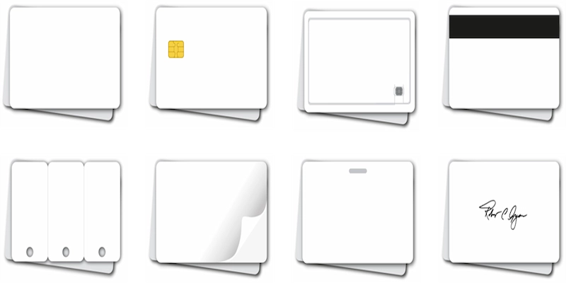 چاپ کارت&zwnj;های ساده، کارت پرسنلی، کارت عضویت، کارت حضور و غیاب