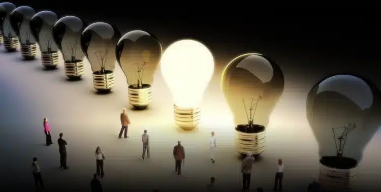 رهبری به مثابه نورافکن