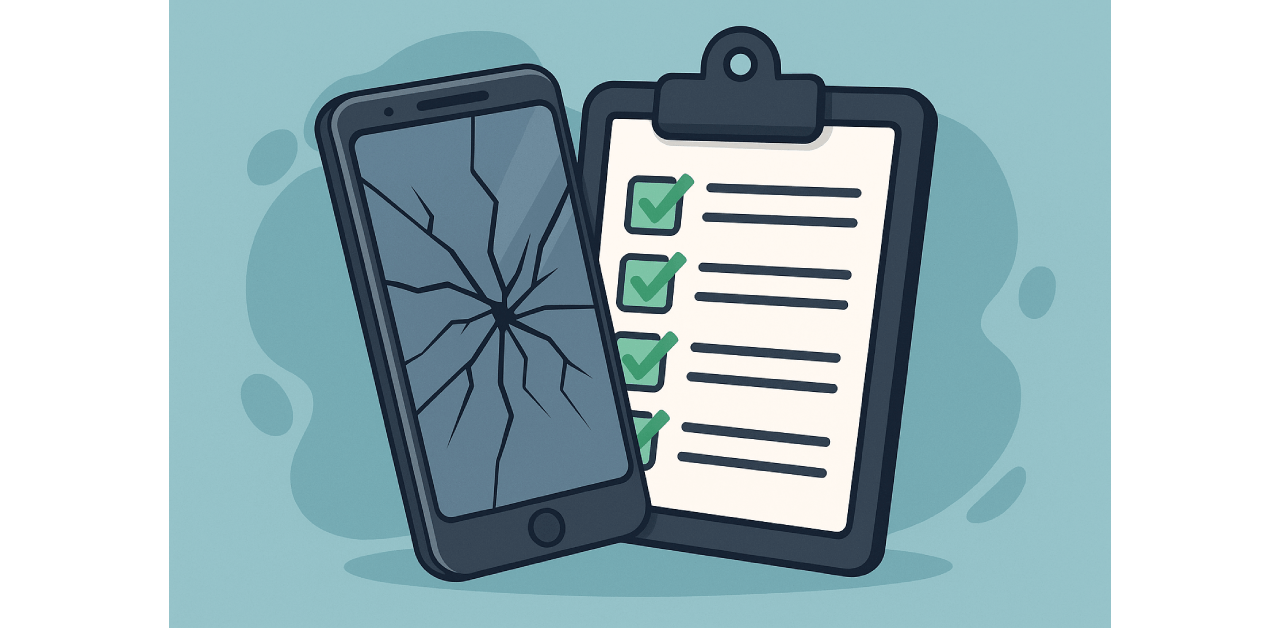 تفاوت تعمیر گوشی و تعویض دستگاه در بیمه موبایل - اینزی