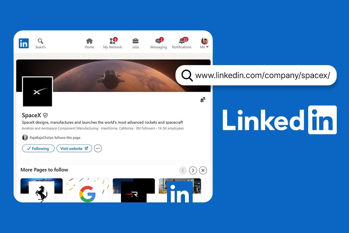 آدرس URL سفارشی پروفایل