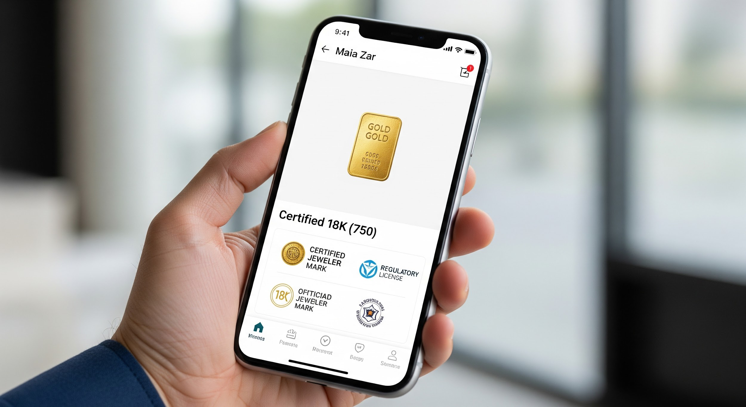 پلتفرم خرید و فروش آنلاین طلا مایا زر