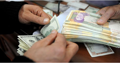 Irans currency market