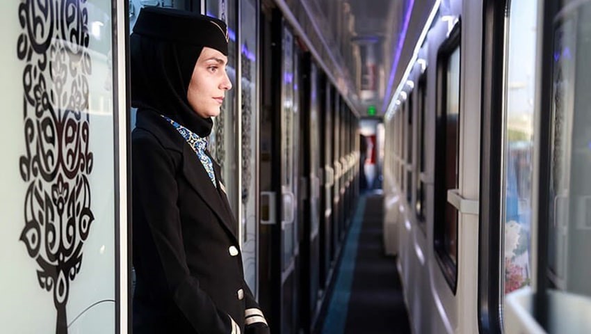 قیمت بلیط قطار تهران به مشهد کوپه دربست