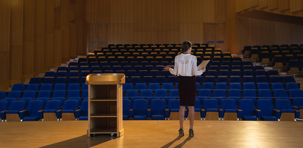 تمرین برای ارائه حرفه ای