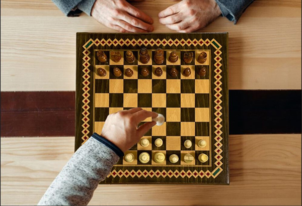 نحوه چیدن مهره ها در صفحه شطرنج
