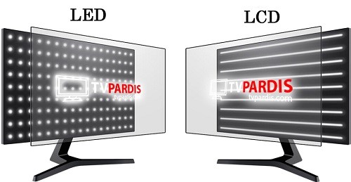 تفاوت LED و LCD